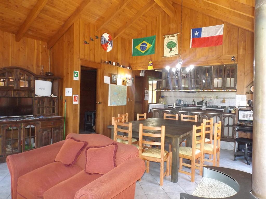 Hostal El Nogal Pucon Bagian luar foto